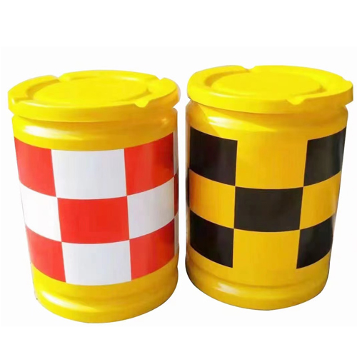 道路防撞桶作用與尺寸簡介